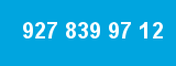927 839 97 12 927 839 97 12